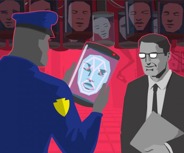 FACIAL RECOGNITION ILLUSTRATION FOR PRIVACY INTERNATIONAL